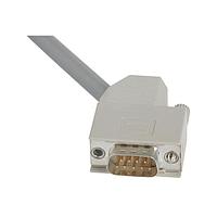 HARTING 09670150571 Two Piece Backshell DSUB IDC HOOD 15P GREY