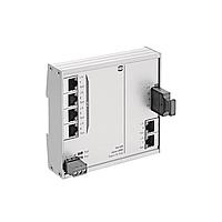 HARTING 24020061220 Unmanaged Ethernet Switches Ha-VIS eCon 2061BT-AF-P - unmanaged switch with 6 RJ45 (4 PoE), 1 SC Duplex SM Fiber, (extended temp. range)