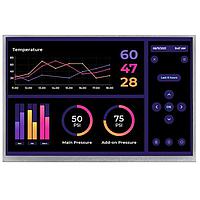 Riverdi RVT101HVLFWCA0 TFT Displays LVDS, ,HB,IPS, aTouch CG, ILI2132,Metal Frame,air bonding