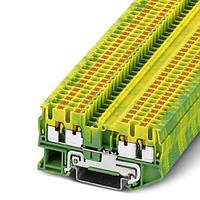 PHOENIX CONTACT 3209594 Ground Modular Terminal Block PT 2.5-QUATT RO-PE