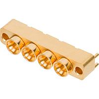 Amphenol SV Microwave 9311-00038 PCB Connectors SMPM  ST PCB-PLG 4PT SMT SB