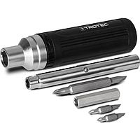 Trotec 4.660.000.001 9-In-1 Ratchet Screwdriver