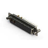 EDAC 628-43W2624-2TC Mixed Contact D-Sub Connectors Vertical Combo Dsub
