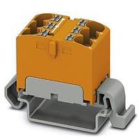 PHOENIX CONTACT 3273676 Push-In Distribution Block PTFIX 6X4-NS35A OG