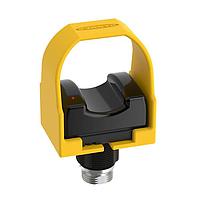 Banner Engineering OTBVR81QDHP W/Y Photoelectric Sensors Optical Touch Button AC/DC; Input 20-30 V; SPDT Relay; Yellow Shield