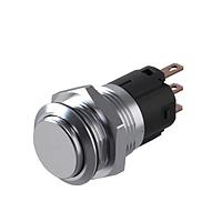 EAO 82-4161.1000 Anti-Vandal 82-4161.1000.pushbutton.momentary.16 mm.stainless steel.flush/raised.no LED.no colour.no LED.soldering terminal