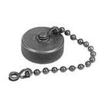 Amphenol Industrial 97-60-18(621) Receptacle Cover RECPT. CAP 18 BLACK ZINK COBALT