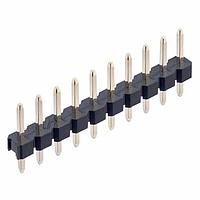 Harwin M22-2511005 Pin Strip 10 PIN SIL VERTICAL GOLD PIN HEADER