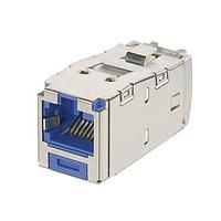 Panduit CJSK6X88TGBU Modular Connectors / Ethernet Connectors Mini-Com Keyed Mod Cat 6A Shielded