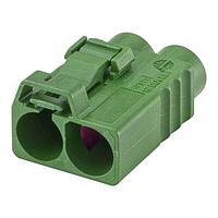 Rosenberger 59Z115-000E Accessories Plastic housing Jack Straight E Green