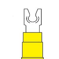 3M Electronic Specialty MVU10-6FLK Spade D-61-1101K SS-33-6-P 97955
