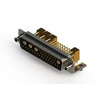 EDAC 629-36W4640-7TD Mixed Contact D-Sub Connectors Right-angle Power Combo D-Sub Connector