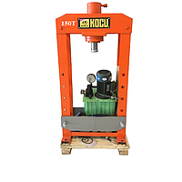 KOCU DMY-150T Electric hydraulic press with gauge 150 tons