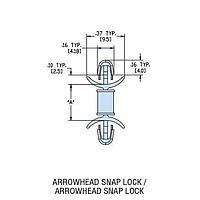 Heyco 10206 PCB Support HDLSP4-10 NATURAL NYL PCB Support