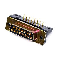 Raychem - TE Connectivity M24308/23-26F Connectors R/A RCP ASSY 15 POS SER 109