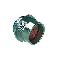 Amphenol SINE Systems AHDM04-24-35PR Connectors SZ 24 RCPT 35 POS PIN RED ARGMNT
