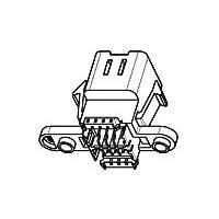 AMP Connectors - TE Connectivity 176121-2 Housings .040 MULTI-LK 8POS
