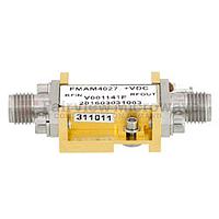 Fairview  FMAM4027 2 GHz to 20 GHz, Medium Power Broadband Amplifier with 26 dBm, 15 dB Gain and SMA