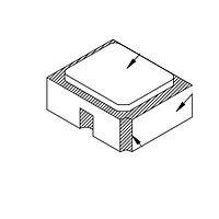 Microsemi JANTXVR2N2907AUB/TR BJTs - Bipolar Transistors 60V 600mA 500mW PNP 3 Pin CER RH Small-Signal BJT TR