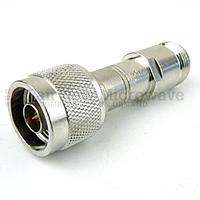 Fairview SI1520 Matching Pad 50 Ohm N Male To 75 Ohm N Female Operating From DC to 2 GHz RoHS Compliant