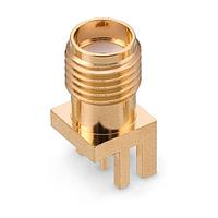 Wurth Elektronik 60312202114508 PCB Connectors WR-SMA 1.1mm PCB SMT LAUNCH JACK RND POST