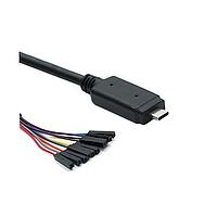 Connective Peripherals USBC-HS-MPSSE-3.3V-3.3V-500-SPR USB 2.0 USB-C Hi-Speed SPI Cable 3.3V, 3.3V sig