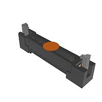 Samtec HSEC8-125-01-S-DV-A-BL-K-TR Sockets 0.80 mm High-Speed Edge Card Connector, Vertical
