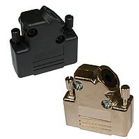 NorComp 971-050-030R121 Two Piece Backshell 50P 45DEGREE DIECAST Ni PLATED BACKSHELL