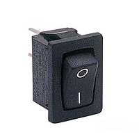 Bulgin H8601VBWWCL190B Miniature Rocker Switch SPST Mini Rocker Switch w/legend