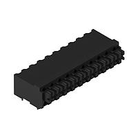 Wurth Elektronik 691810110308 Fixed Terminal Blocks WR-TBL 3.5mm pitch Monoblock THR Black Horizontal Dual Pin cable entry Screwless Push In 8P
