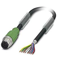 PHOENIX CONTACT 1522794 Sensor Cables / Actuator Cables SAC-8P-M12MS/10.0- PUR SH