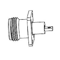 Amphenol RF 332105 Connectors 4.1/9.5 FMLE PNL MNT FLAT TAB