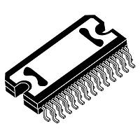 STMicroelectronics TDA75610S-8ZX Car Radio Amplifier Low voltage operation, high efficiency (class SB), intelligent, quad BTL output power amplifier with full I2C diagnostics including tweeter detection and hardware stand-by/mute