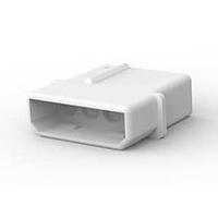 AMP Connectors - TE Connectivity 1-480728-0 Receptacle Housings CAP 4P Natural