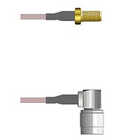 Amphenol Custom Cable Q-2V04T0005018i RF Cable Assemblies SMA-SJ/TNC-RP G316 18I