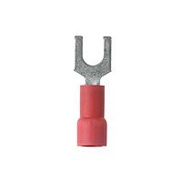 Panduit PV18-8FX-CY Spade Fork Terminal, expanded vinyl insulation