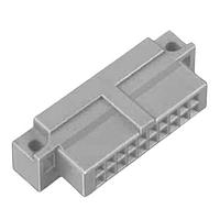 3M Electronic Solutions Division 5110-B7A2PL Polarized Boardmount Socket 10/2R/BM SKT/.100/ RA/FLG/.112/ROHS