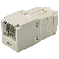 Panduit CJH688TGIW Wire Ducting & Raceways Cat6 Spring Shuttered Jack, TG Style, IW