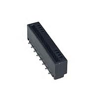 Amphenol FCI HFW13S-4STZE1HLF Board Mount 1.00mm Flex Connector, HFW Straight series, 13 Position, Top Entry Surface Mount, Tin plating, Non-ZIF, Halogen-free .