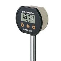 OMEGA DPG2004B-1000G Digital Pressure Gauge with Measurement Memory (Gauge, 1000 psi, NPT Male, 1/4 in, NEMA Type 4X)