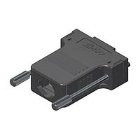 Amphenol CONEC 165X03319AE Two Piece Backshell 15 POS HOOD LONG J.S UNC.4-40 - SINGLE PACKED