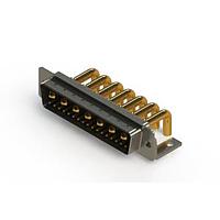 EDAC 629-24W7650-4T4 Mixed Contact D-Sub Connectors Right-angle Power Combo D-Sub Connector