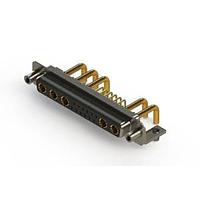 EDAC 630-17W5650-2T5 Mixed Contact D-Sub Connectors Right-angle Power Combo D-Sub Connector