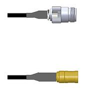 Amphenol Custom Cable Q-2003W0003036i RF Cable Assemblies N-SJ/SMB-SP G174 36I