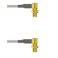 Amphenol Custom Cable Q-2Q02Q000R007i RF Cable Assemblies SMA-RJB/SMA-RJB G316D 7I
