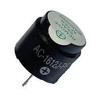 AATC AC-1612J-PF Magnetic EM Buzzer 2800Hz 12VAC, 92dBA