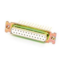 Cinch DBE25SF179C Receptacle DSUB 25F WW3 E GF ZINC