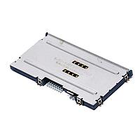 Amphenol Tuchel C702 10M008 325 4 Card Connectors Push Pull Wiping Smart Card