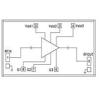 Analog Devices HMC516-SX Low Noise Amplifiers 12-16 GHz LNA