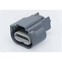 Molex 160073-3113 Automotive Connectors MX150 Cable Sealed Female Connector, Single Row, 3 Circuits, Single Key Option A, with Connector Position Assurance, Black